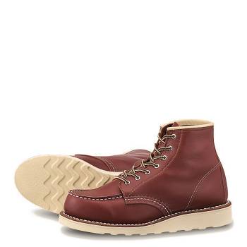 Red Wing Heritage Classic Moc - Bordove 6 Inch Cizmy Damske, RW451SK